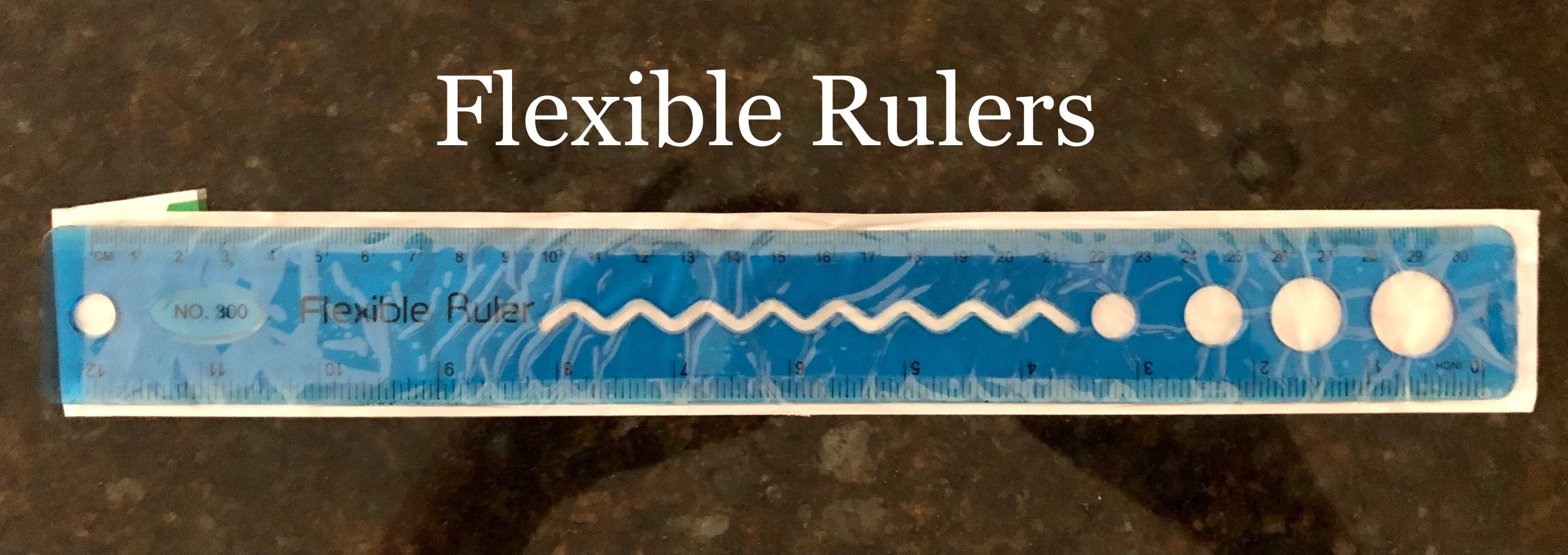Rubbere Ruler Flexible, Bendable, Rubber Ruler - Deborah Bucher Designs | Deborah ...